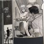 Vintage 50's /60's original pulp fiction magazine art Image 2
