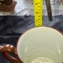 Very Large Antique Victorian Staffordshire Copper Lustreware 2 Handle Mug, 1830 to 1860 likely produced in England Image 5