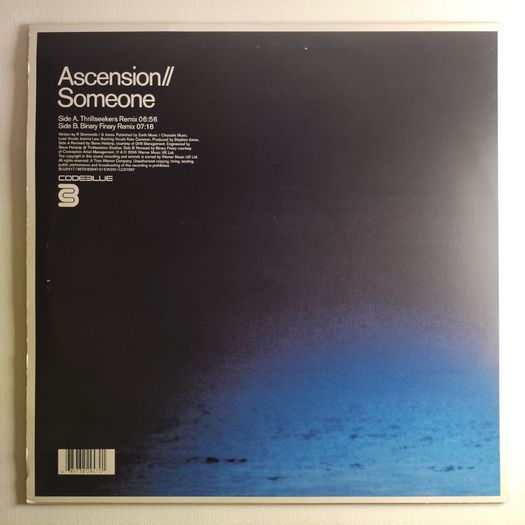 Ascension - Someone - Code Blue Records - Quality VOCAL Trance BANGER!! Thillseekers REMIX!!