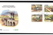 1995 Ireland Transport Narrow Gauge Railways Commemorative Stamps An Post First Day Cover (FDC)