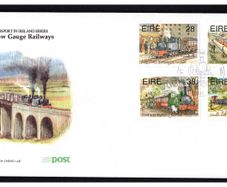 1995 Ireland Transport Narrow Gauge Railways Commemorative Stamps An Post First Day Cover (FDC)