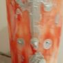 Antique Beeswax Vedic "Arjuna Chariots" Candle - "Arjuna and Chariots". Also tall Wax  Masonic Candle. Image 5
