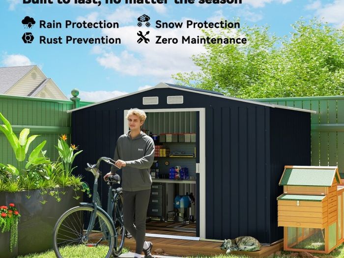 Metal Shed 9x6ft