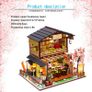 Mini Dollhouse Wooden 3D Puzzle Toy Kit Image 7