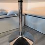 dinner rounded table glass black Image 3