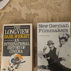 2 X Books On Film And Cinema.  1 X New German Filmmakers Edited By Klaus Phillips. 1x The Long View By Basil Wright. An International History Of Cinema. Both Large Volume Paperback In Good Condition.  See Photos For Same.