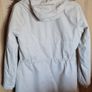 Cream Winter Coat Fur Lined SIZE 6 Image 4