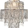 3-Tier Clear Chandelier Light Shade | Lamp Shade for Pendant Light Ceiling Light Shade Acrylic Crystal Chandelier Easy Fit Lampshades for Ceiling Lights for Living Room Bedroom Kitchen Hallway MULTIPLE COLOURS AVAILABLE (FREE POSTAGE) Image 3