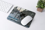 Man falls on ice in Dublin on RTE news Mousemat / Mousepad