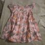 peach floral dress Image 3