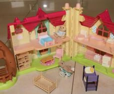 Dolls House and Carriage