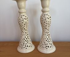 Candlesticks Pair (Ceramic)