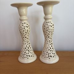 Candlesticks Pair (Ceramic)