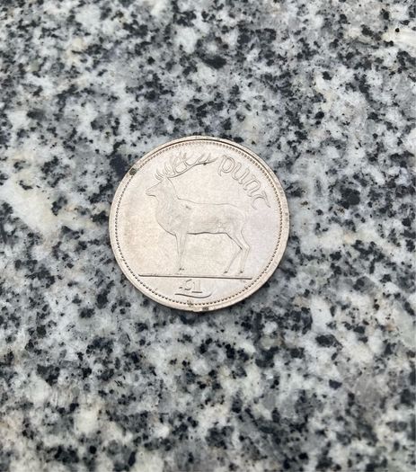2000 Irish Red Deer Pound Coin