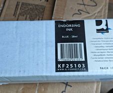 endorsing ink blue 10 pack