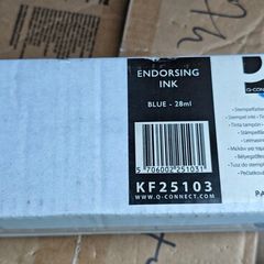 endorsing ink blue 10 pack