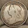 Great Britain Silver 1894 Crown Nice Grade Image 2