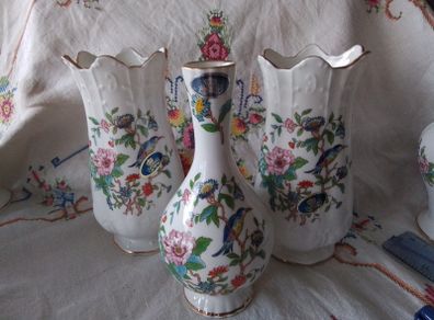 Two Pembroke Vases + a Bud Vase