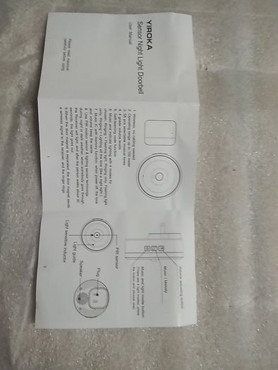 Indoor Sensor Light with Doorbell Function