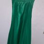 Green 100% silk baby-doll dress size 10 Image 2