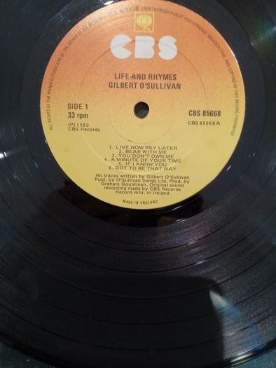 Gilbert o Sullivan  LP