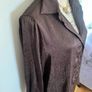 Brown Crepe Blouse Image 3