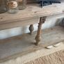Reclaimed wood console table Image 2