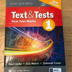 Text & Tests First Year Maths