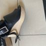 Calvin Klein black leather sandals Image 4