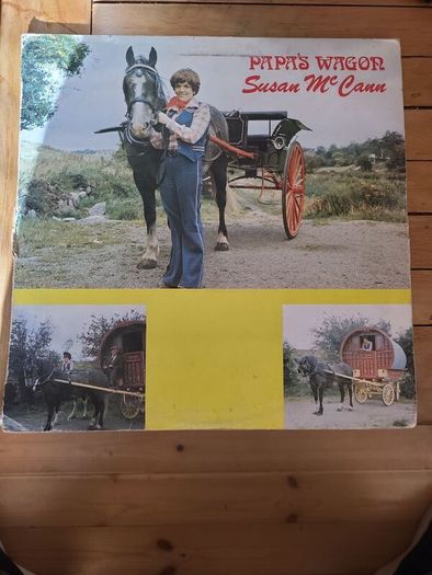 Susan McCann Papas Wagon Vinyl LP Top Spin Irish Country
