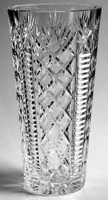 Waterford Crystal Vase - Vintage clare cut style