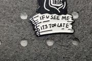 Grim reaper enamel pin