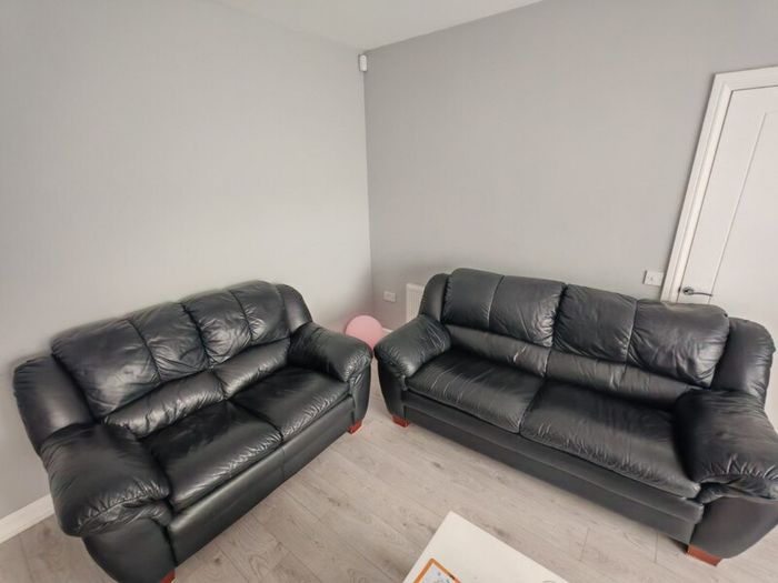 Leather sofas