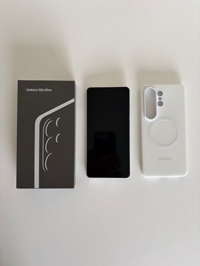 Mint Samsung S26 Ultra 512Gb + Samsung White Magnetic Case