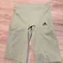Adidas ocean plastic khaki cycling shorts XS/S Image 2