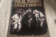 Neil Young Crazy Horse 2001 concert tour programme