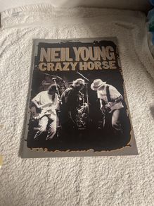 Neil Young Crazy Horse 2001 concert tour programme