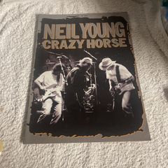 Neil Young Crazy Horse 2001 concert tour programme