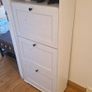 White Shoe Storage Cabinet Image 2