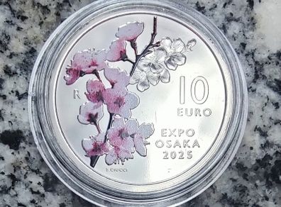 San Marino 10 Euro Brilliant Uncirculated Coin 2025 - Expo Osaka