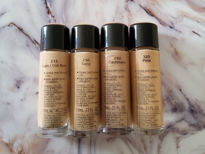 Shiseido Synchro Skin Self-Refreshing Foundation 10ml Testers