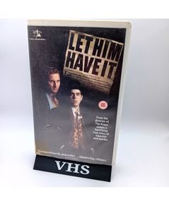 Let Him Have It Big Box Ex Rental Vhs Tape - Rare Retro Movie Film