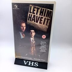Let Him Have It Big Box Ex Rental Vhs Tape - Rare Retro Movie Film