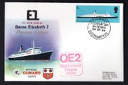 1969 Great Britain Cover Celebrating Preview Cruise of the The New Cunard Queen Elizabeth 2 with paquebot cancel from Southampton tying stamp