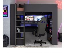 High Sleeper Gaming Bunk Bed