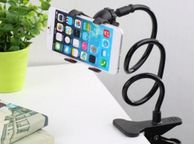 main image for ad Universal Mobile Phone Stand Stents Holder Bed Desk Table Clip Gooseneck Bracket