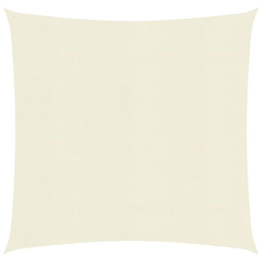 Sunshade Sail 160 g/sqm Cream 7x7 m HDPE