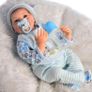 22inch reborn baby dolls boys silicone babies realistic newborn toddler girls lifelike open eyes cheap real life for kids (FREE POSTAGE) Image 6