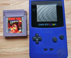 Gameboy color GBC + Donkey kong country