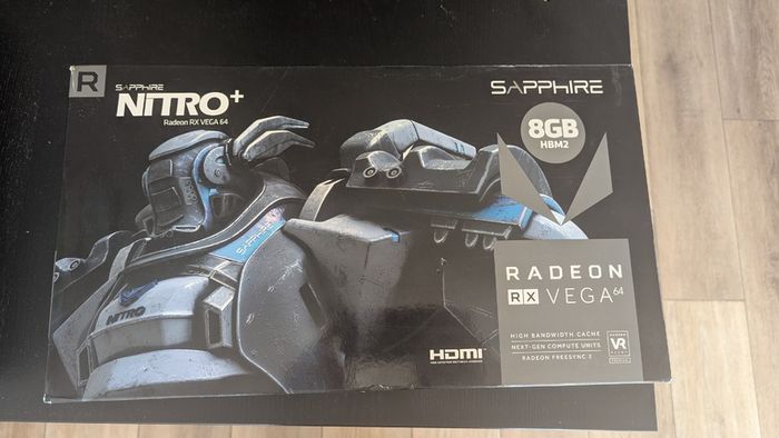 Sapphire Radeon Vega64 Nitro+ 8Gb GPU